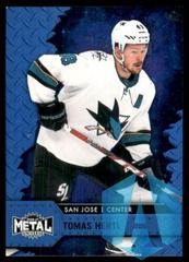2020-21 Metal Universe Blue Spectrum #48 Tomas Hertl